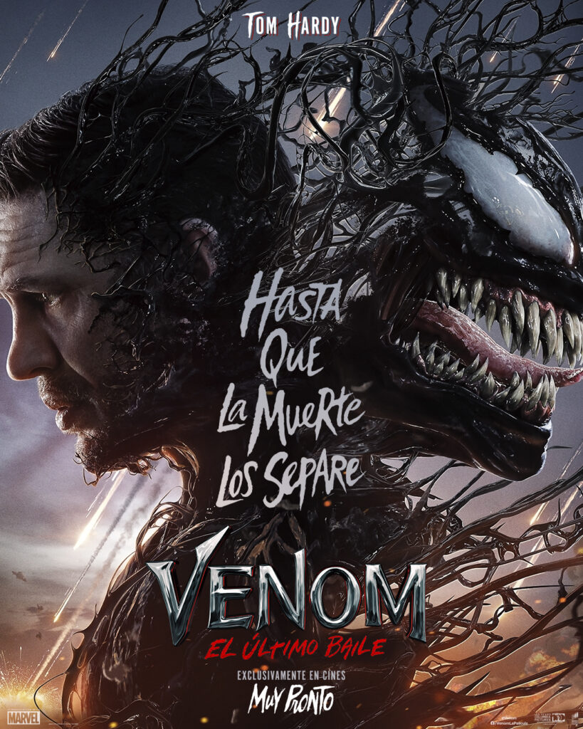 Poster de «Venom: El Último Baile». Foto: Sony Pictures