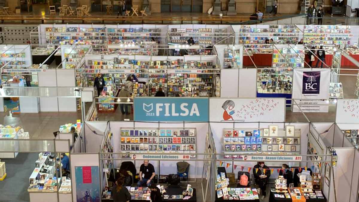 Feria Internacional del Libro de Santiago (FILSA). Foto: Filsa. BY-NC